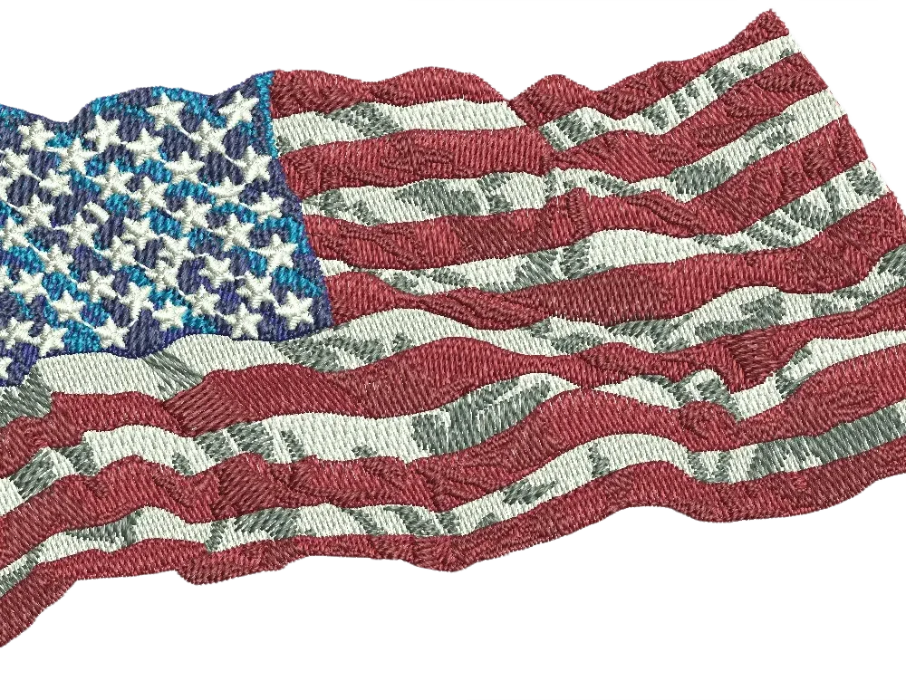 WavyAmericanFlag