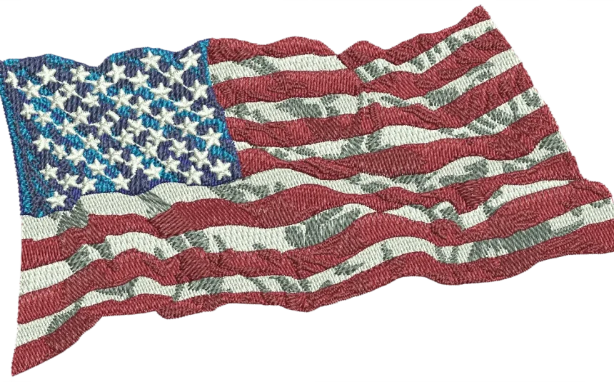 WavyAmericanFlag