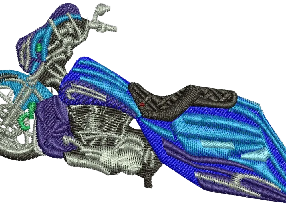 bike blue